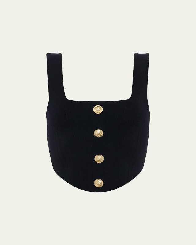 Saga Square-Neck Corset Top